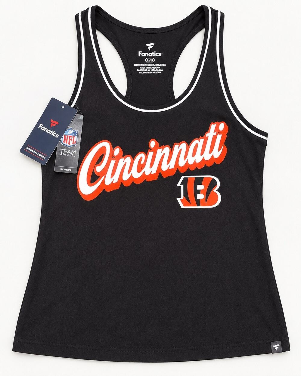 NFL Fanatics Cincinnati Bengals Women Tank Top